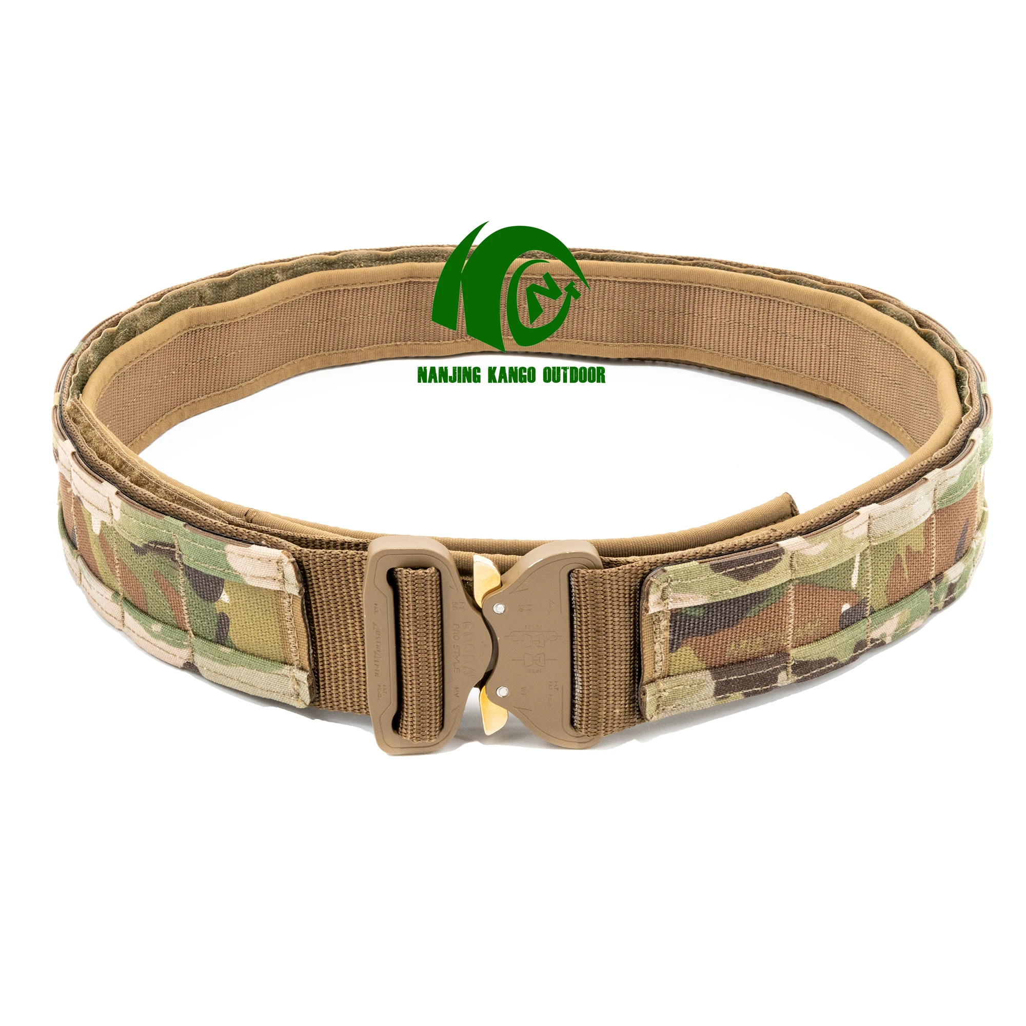 Tactical Tactical Belt for Men, Heavy Duty Web Metal Belts with Quick Release Buckle