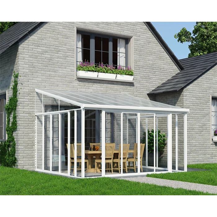 Victorian Tempered Insulated Glass House Soundproof Sun Room For Veranda
