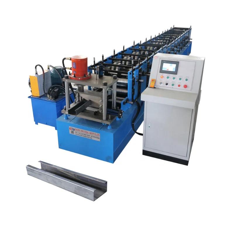 cheaper c z purlin channel roll forming machine
