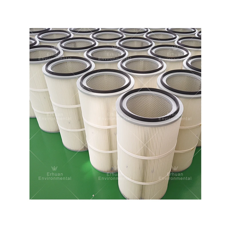 Erhuan Spunbonded Powder Coating Spray Booth Recycling Air Filter Cartridge