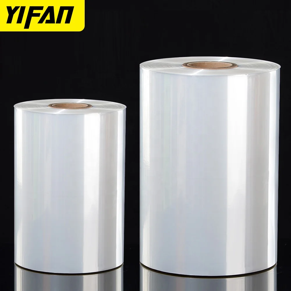 Food grade rigid clear antifog food packaging polyolefin (pof) heat shrink wrap film