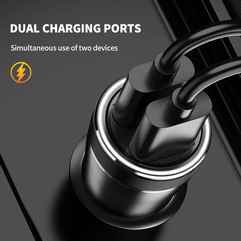 high-power Car Charger 5A Fast Charging Type C Quick Charge 3.0 QC PD 3.0 SCP USB Car Charger For Xiaomi Samsung Iphone Charger