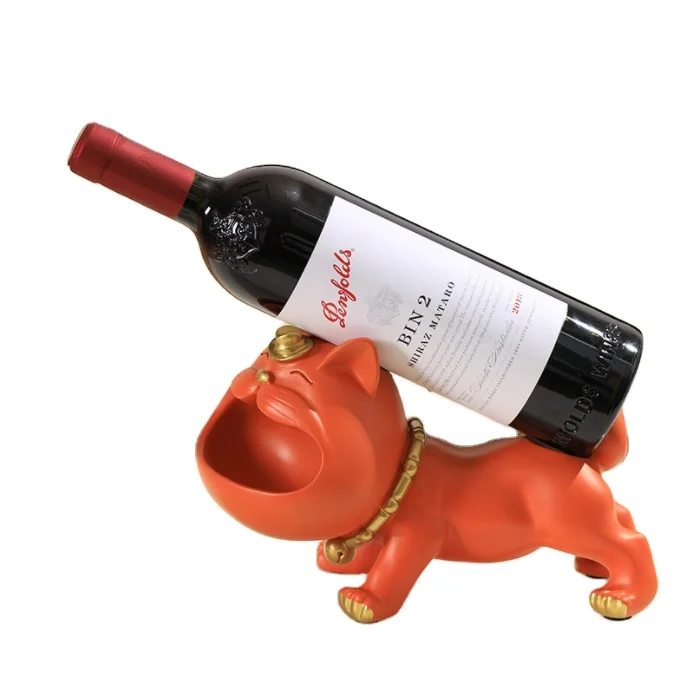 
Resin Crafts European Egypt Holly Statue Creative Home Decoration Cat Wine Bottle Holder 