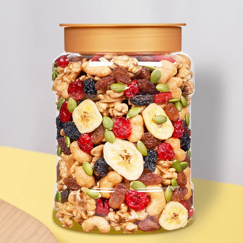 Заводская 250 г смешанного кисло-сладкого замораживания Хрустящие вкусные сухофрукты и овощи для закуски