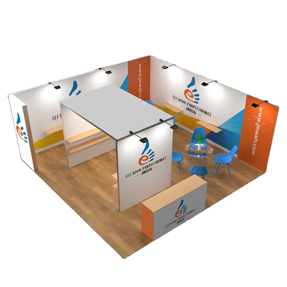 Portable flexible modular Booth Design Display Portable Exhib Modern Pavilion Event Reuse Wall Partition Exhibition