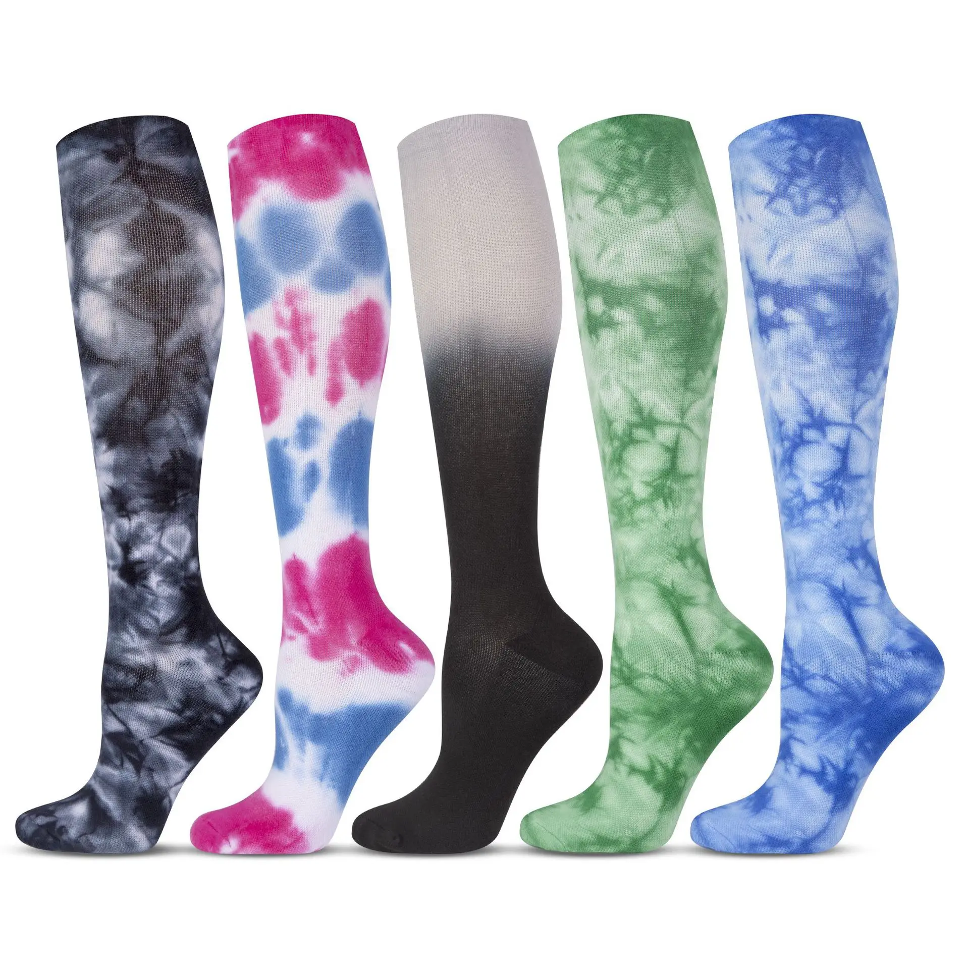 4 colors adult disposable medical  running football long tube sport fancy compression socks