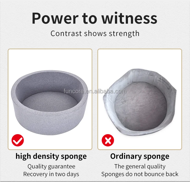 large plastic white-ball-pit wholesale portable pool small luxury commercial proof house babies children with pit ball pool