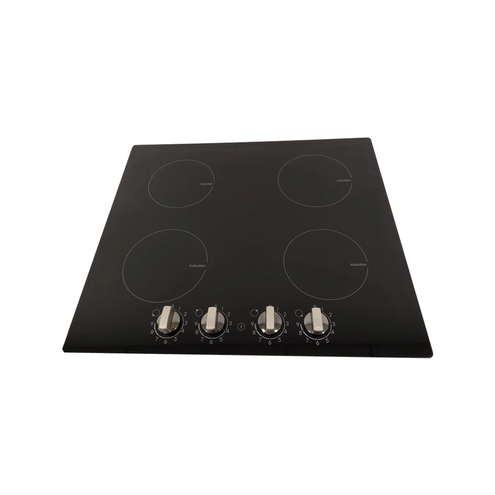 4 Burner Induction Cooktop Electric cooker, 220V Built-in Induction Stovetop with Electronic Knob Control