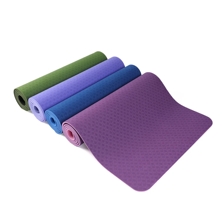 
TPE Custom Logo Printed Oem Eco Friendly Anti Slip Yoga Mat 