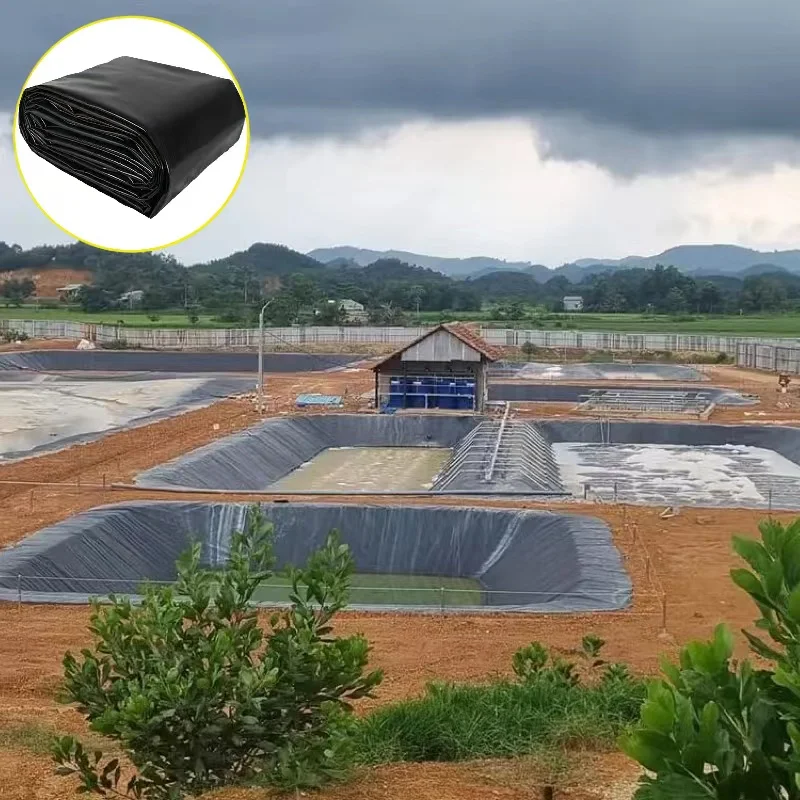 Поставка HDPE Геомембраны шириной 8 метров новый материал противопросачивающаяся мембрана 1 0 мм регулирующая бассейн геомембрана