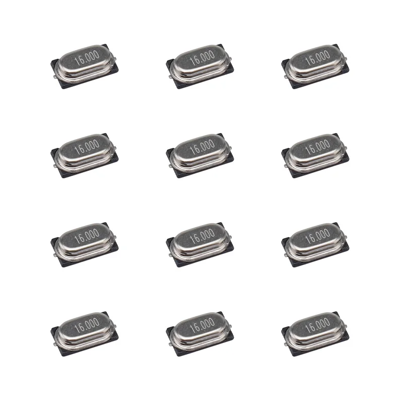 Factory Wholesale  Patch Resonator Crystals Oscillators Electronics Part SMD HC 49S Quartz Crystal Oscillator