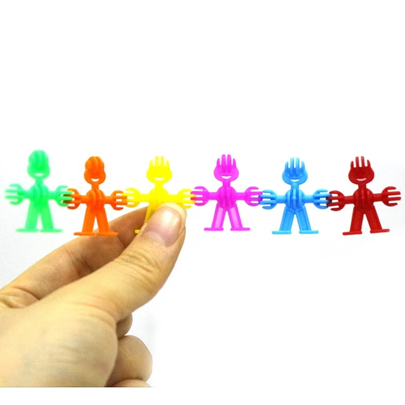 Wholesale Kid Educational Toys Plastic Diy Fashion Doll Girl Toy Cartoon Shape Egg Capsule Diy Building Blocks Cartoon Man Block