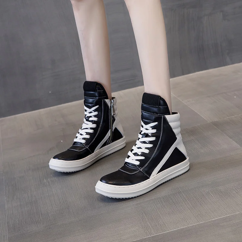 Casual Mid-Calf High-Top Boots with Extender Tongue Ankle Height for Winter Autumn Spring Denim Upper Material Rubber PU Insole