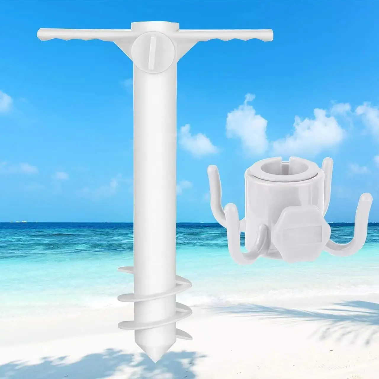 Beach umbrella  pp plastic sand anchor  Base