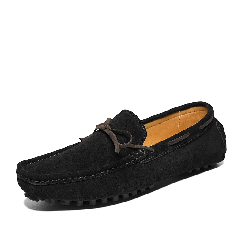 
New Style Suede Driving Shoes Hot Sale High Quality Men Loafers slip on mocassin shoes for men 