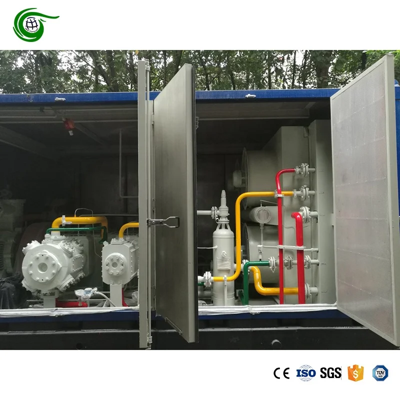 200KW M-Type CNG Compressor Flow 20Nm3/min High Capacity  Natural Gas Piston Compressor China Factory Price