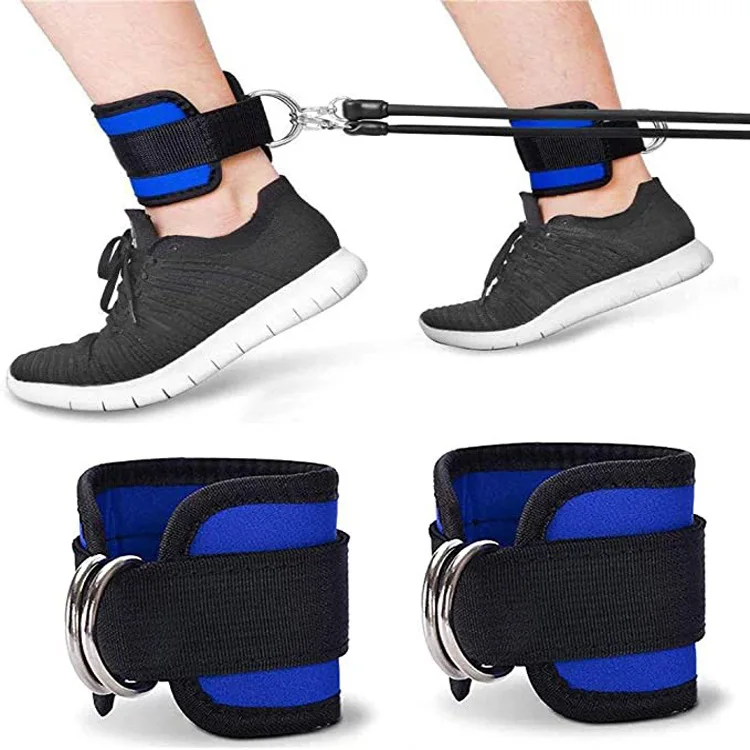  Adjustable padded Ankle Straps for Cable