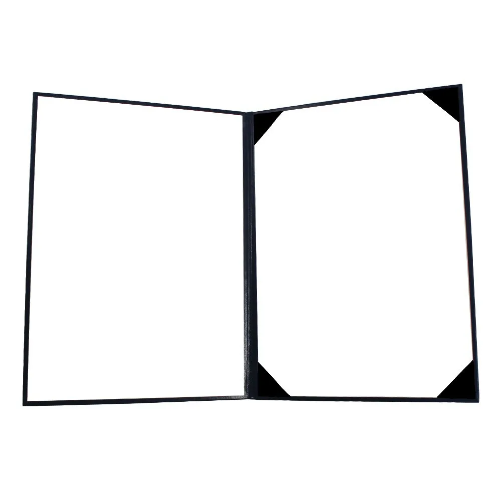 2022 classification portable Embossed certificate folder with custom logo