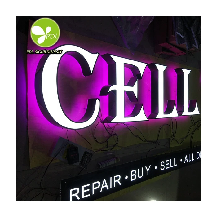 Именная доска на заказ дизайнерские знаки магазина знак витрины 3D буквенный Светодиодная подсветка буквенная