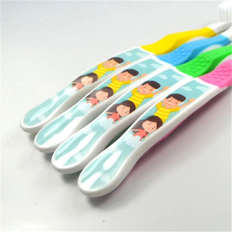 Cute Cartoon Corn Design Children Kids Toothbrush With PP Box Packing baby tooth brush design