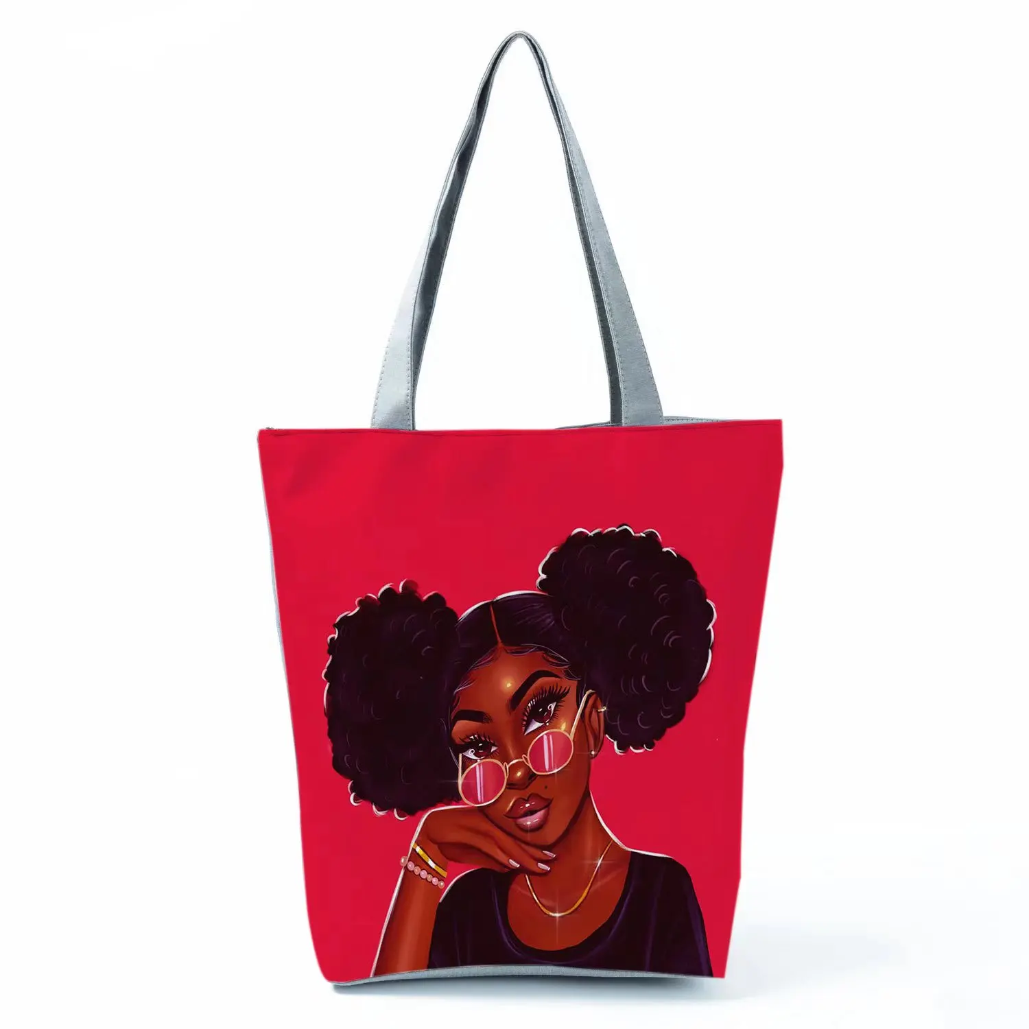 WR  plastics  Reusable Foldable Custom Design Print  Tote Bag Beach  With Logo