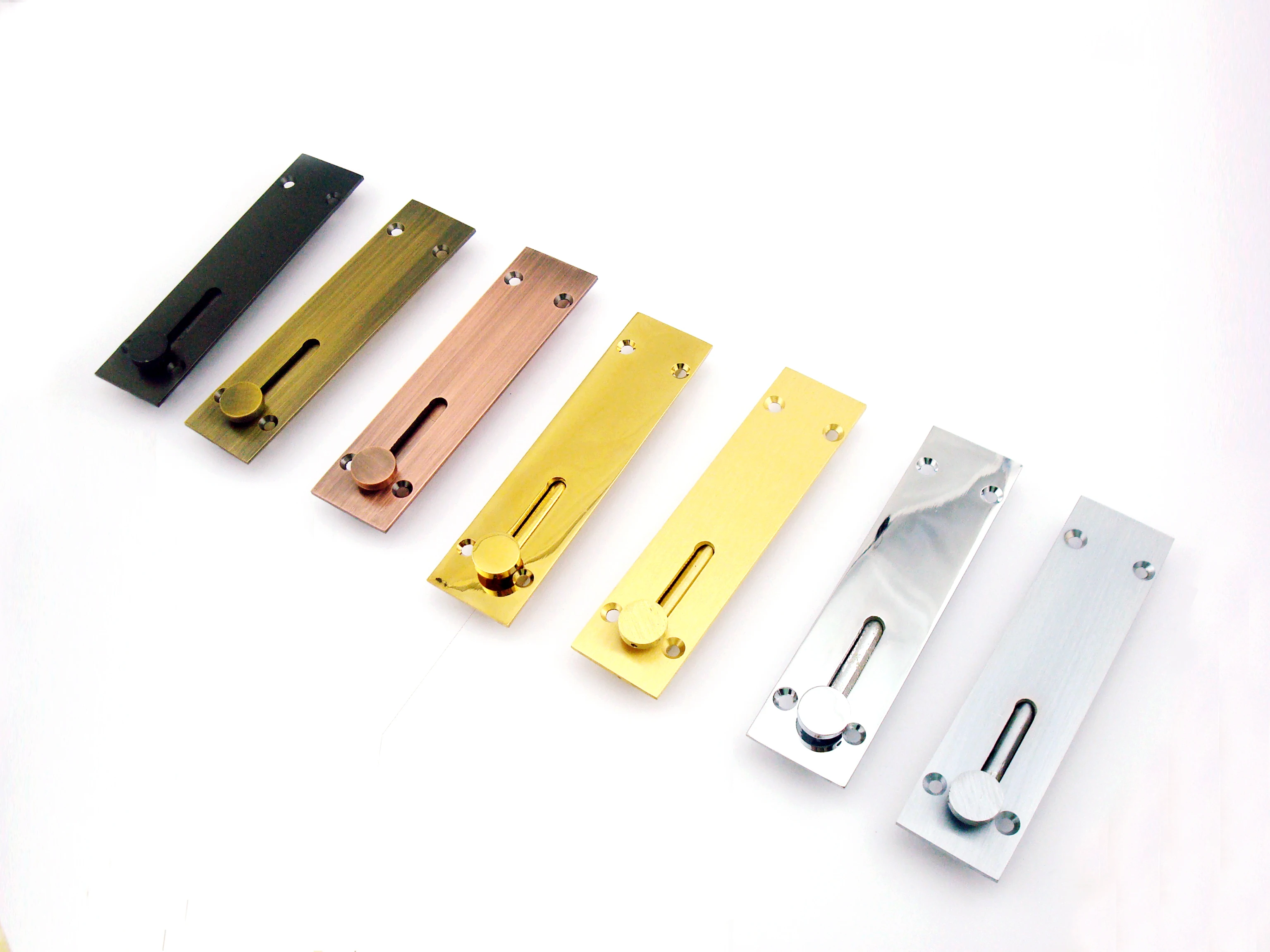 Classical antique copper brass antique flush door bolts