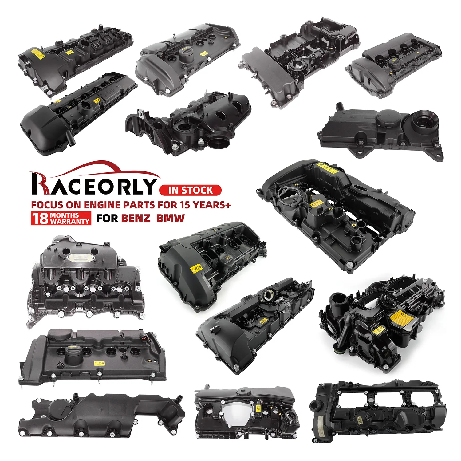 Auto Accessories Engine Parts Cylinder Head Valve Cover 11127570292 For BMW N55 E71 E82 E90 F01 F10 F25