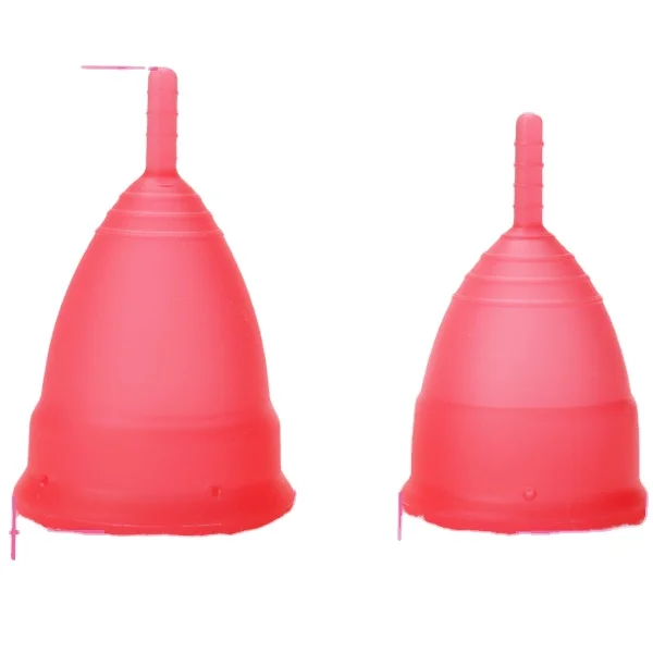 Оптовая продажа, цветная Женская менструальная чаша Copa многоразового использования из медицинского силикона 100%