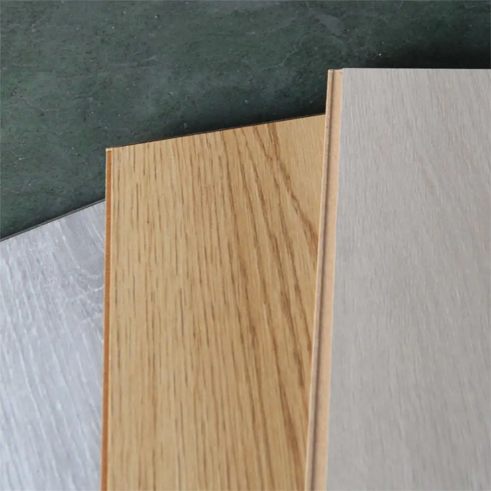 Smooth Wood Laminate Flooring Cheap Building Material-MDF HDF 7mm 8mm 10mm 12mm