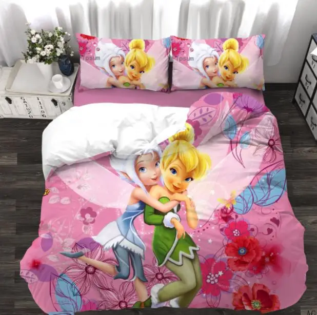 
Cartoon Single Size Luxury 3pc Duvet Cover , Microfiber Comforter 3D kids character bedding. 