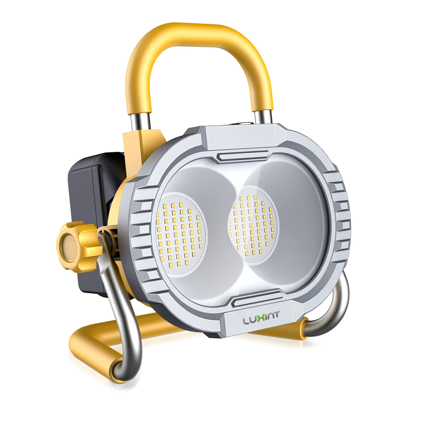 LUXINT Portable 50w Emergency Rechargeable Work Led Flood tool Light outdoor portable working light
