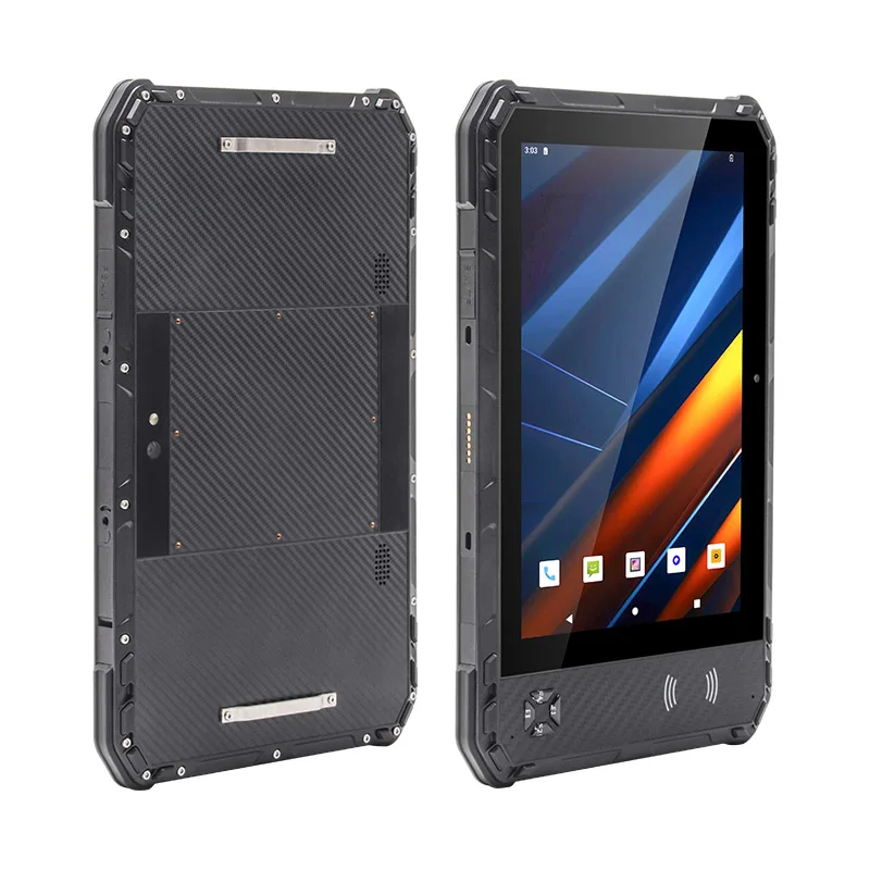 8 Inch Rugged PDA  With Fingerprint/ID/2D/RTK/Infraed/LORA/RFID Optional
