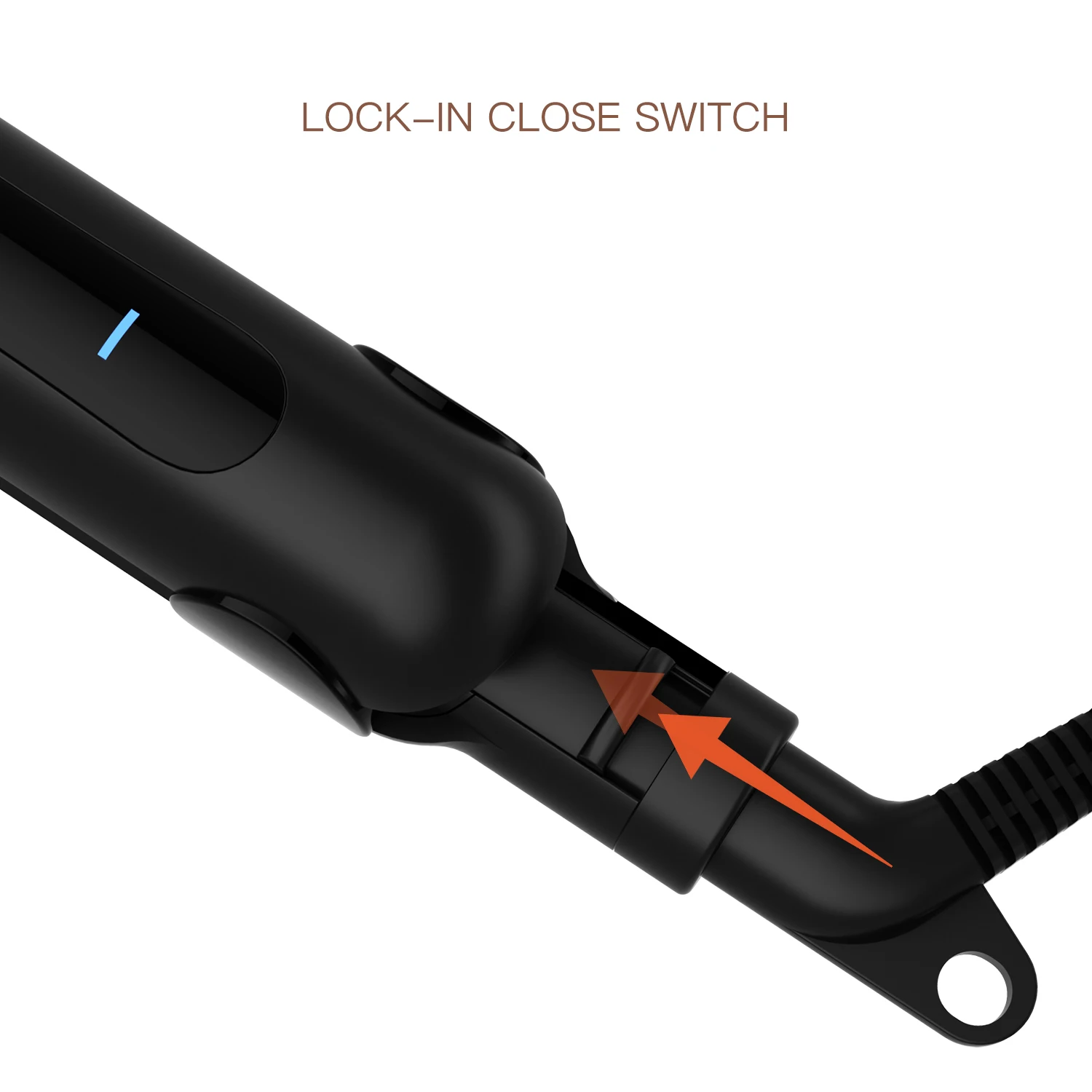 Lena High-end 450F Ceramic Ionic Straighten Hair Profession Flat Iron Infrared Hair Straightener with Touch Sensor