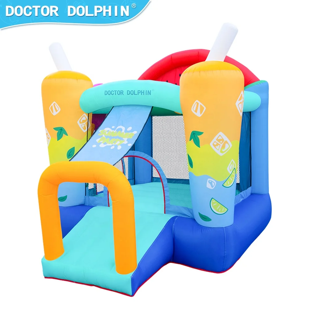 Doctor Dolphin Factory Hot Sale Popular Cute Little Crab Inflatable Jumping Bouncy Castle
