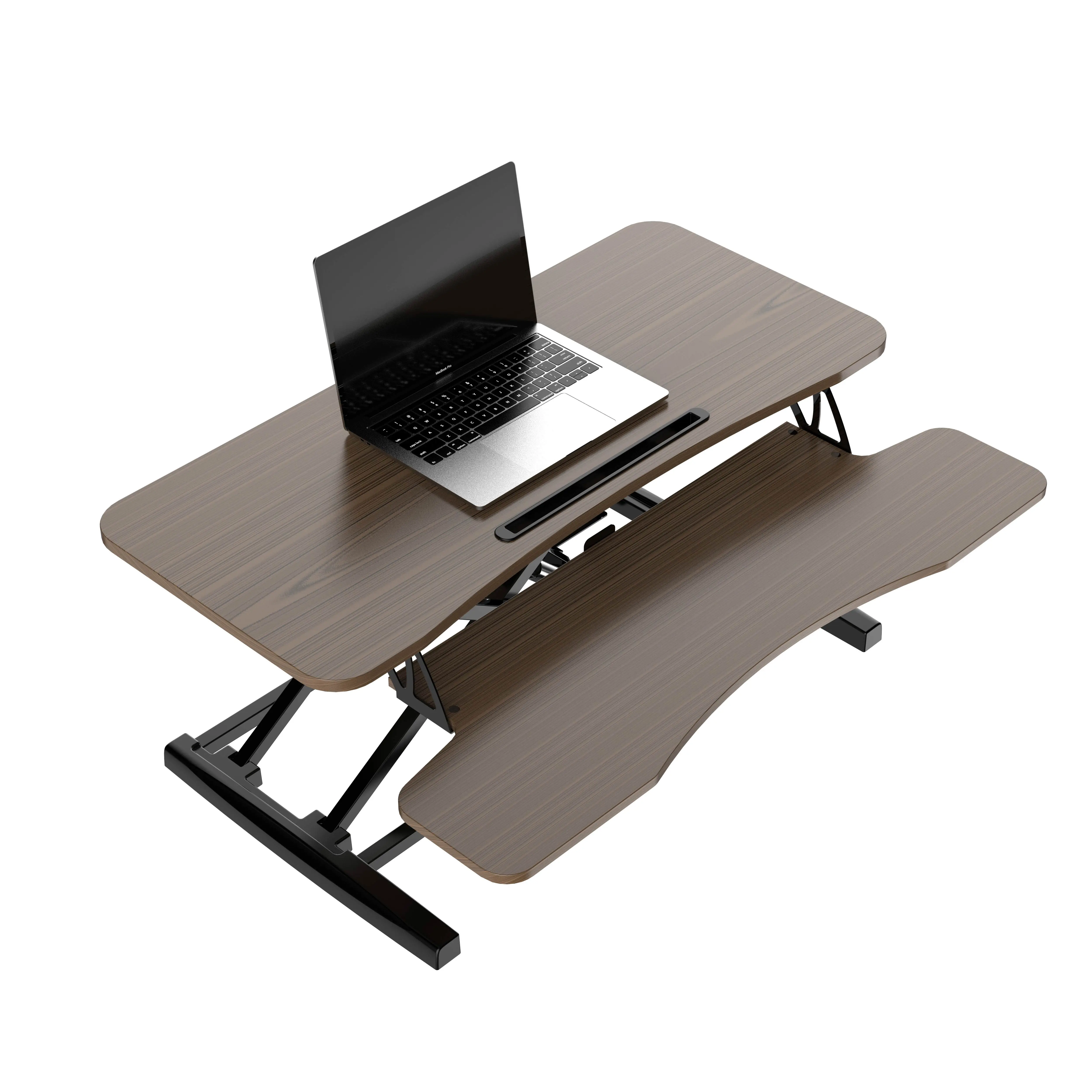 NBJOHSON Ergonomic Lift Sit Standing Desk Converter Portable Workstation Height Adjustable Sit Standing Desk Riser