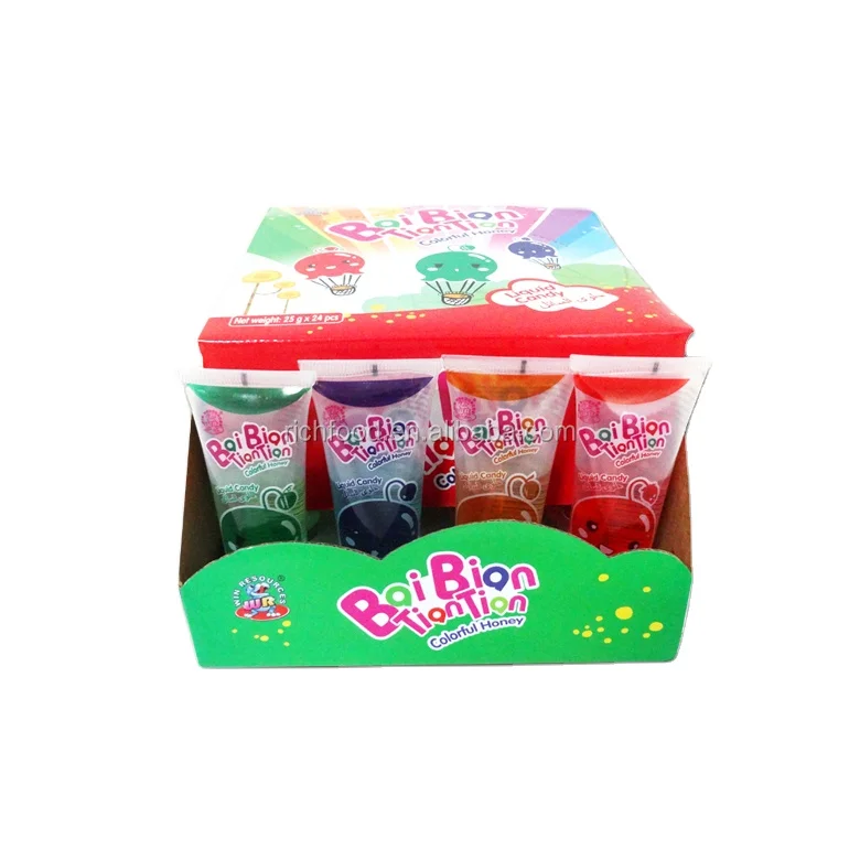 Multi taste Jam Liquid candy fruit jam, blueberry jam,strawberry jam