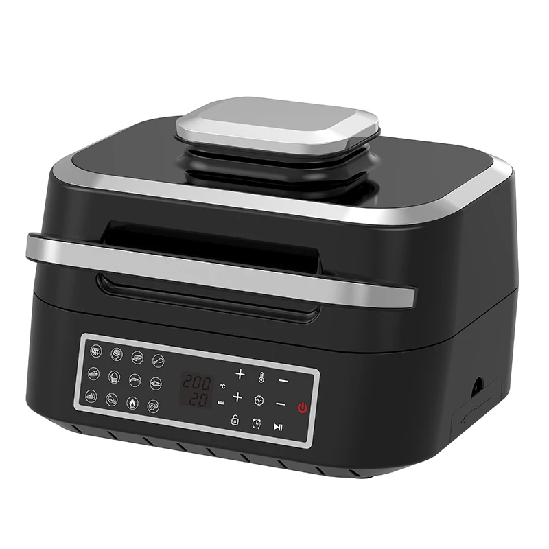 12 in 1 new 6QT 6.3L digital air fryer electric BBQ grill for pan frying smart 6L 7L air fryer grill