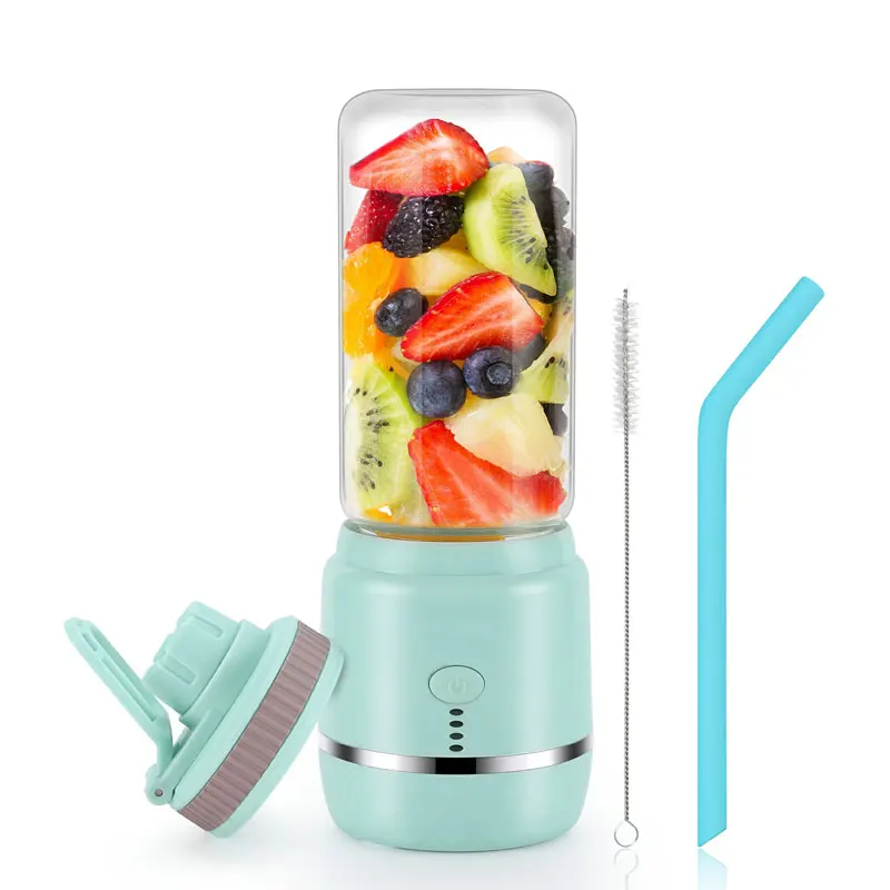USB Rechargeable Portable Juicer Bottle Kitchen Appliances Food Process Blender Home