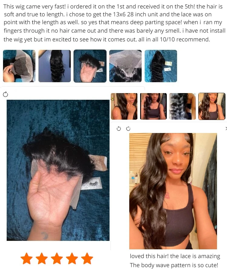 Wholesale 13x4 Full Frontal Wig For Black Women Glueless Brazilian Human Hair Wig Pre Plucked Bleached Knots Lace Front Wig