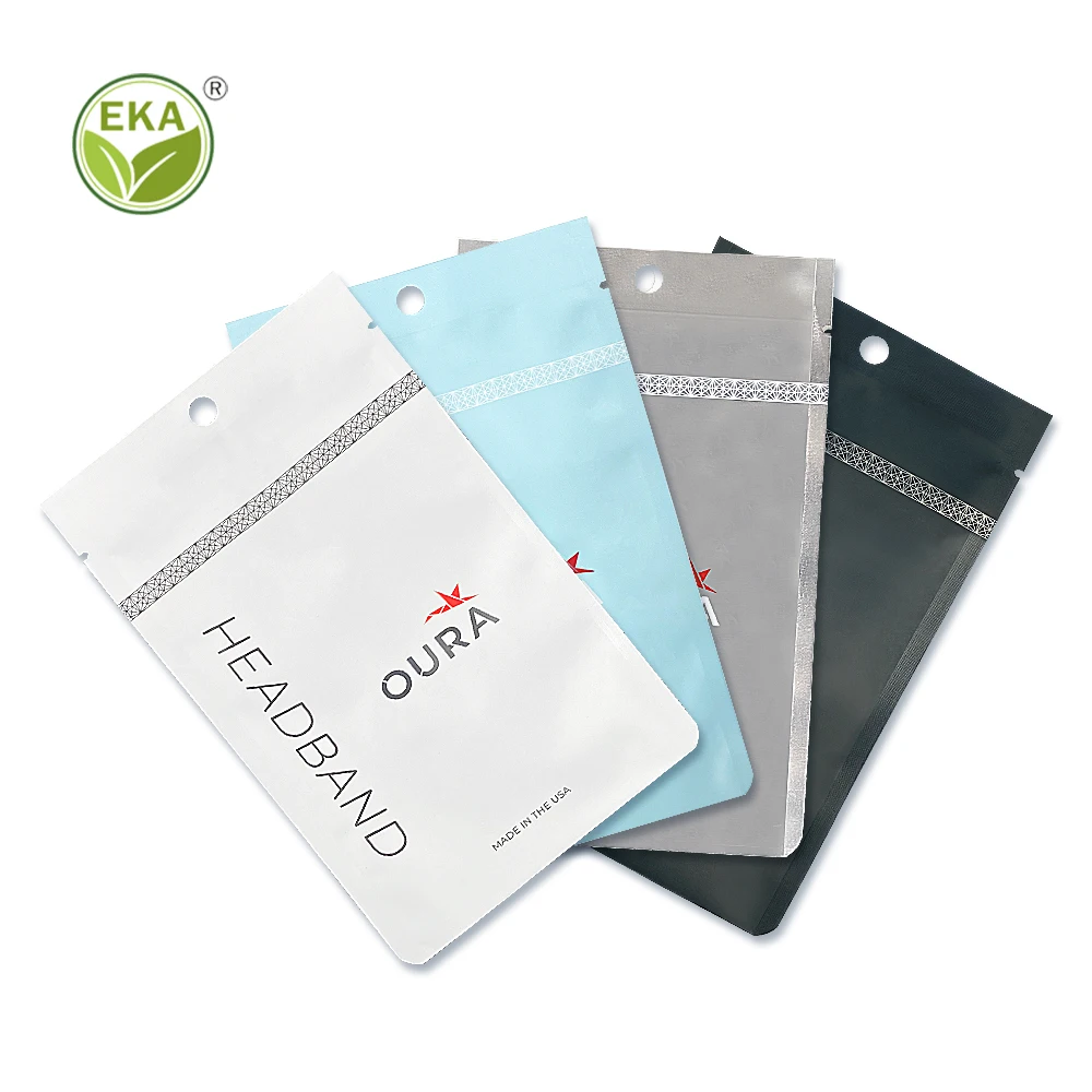 Lightweight Customized Printing Flat Heat Sealed Zipper Closure Tear Resistant Notches Dry Herbs Spices Blends Rubs Packaging