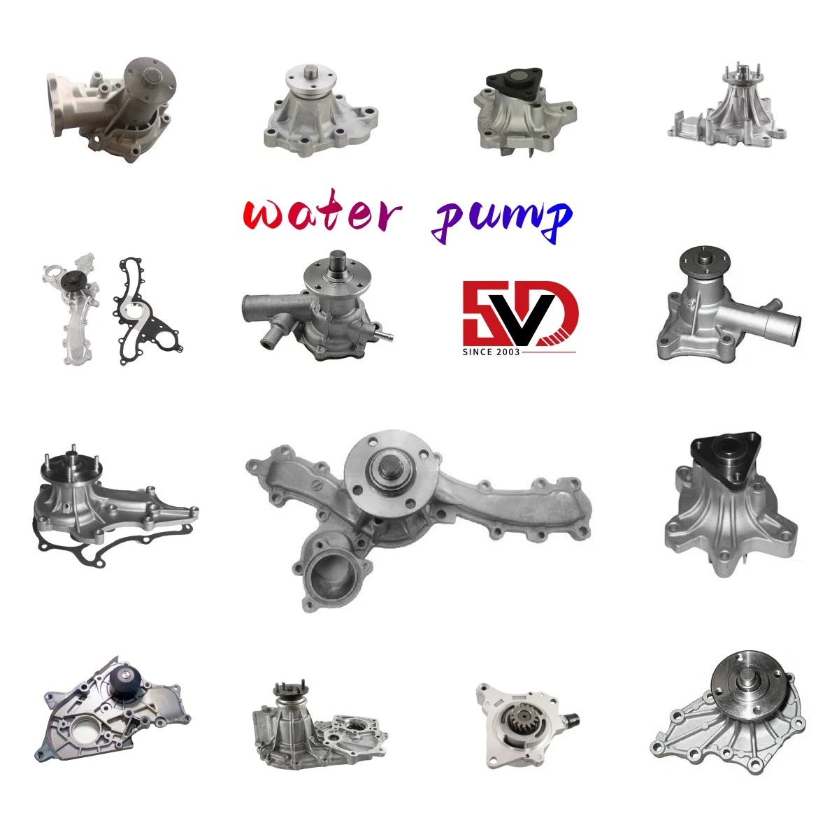 SVD Wholesale Price Car Parts Engine Water Pump 16110-19086 16110-79045  For Toyota