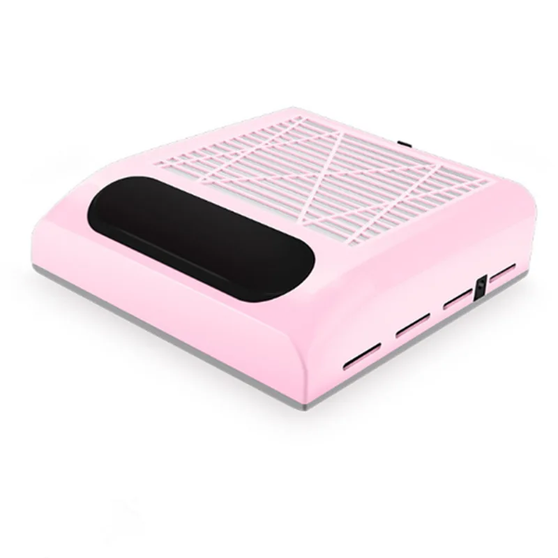 Big Power 80w electric nail art dust collector dryer Manicure Extractor vacuum cleaner nail table Suction dust collector Catcher
