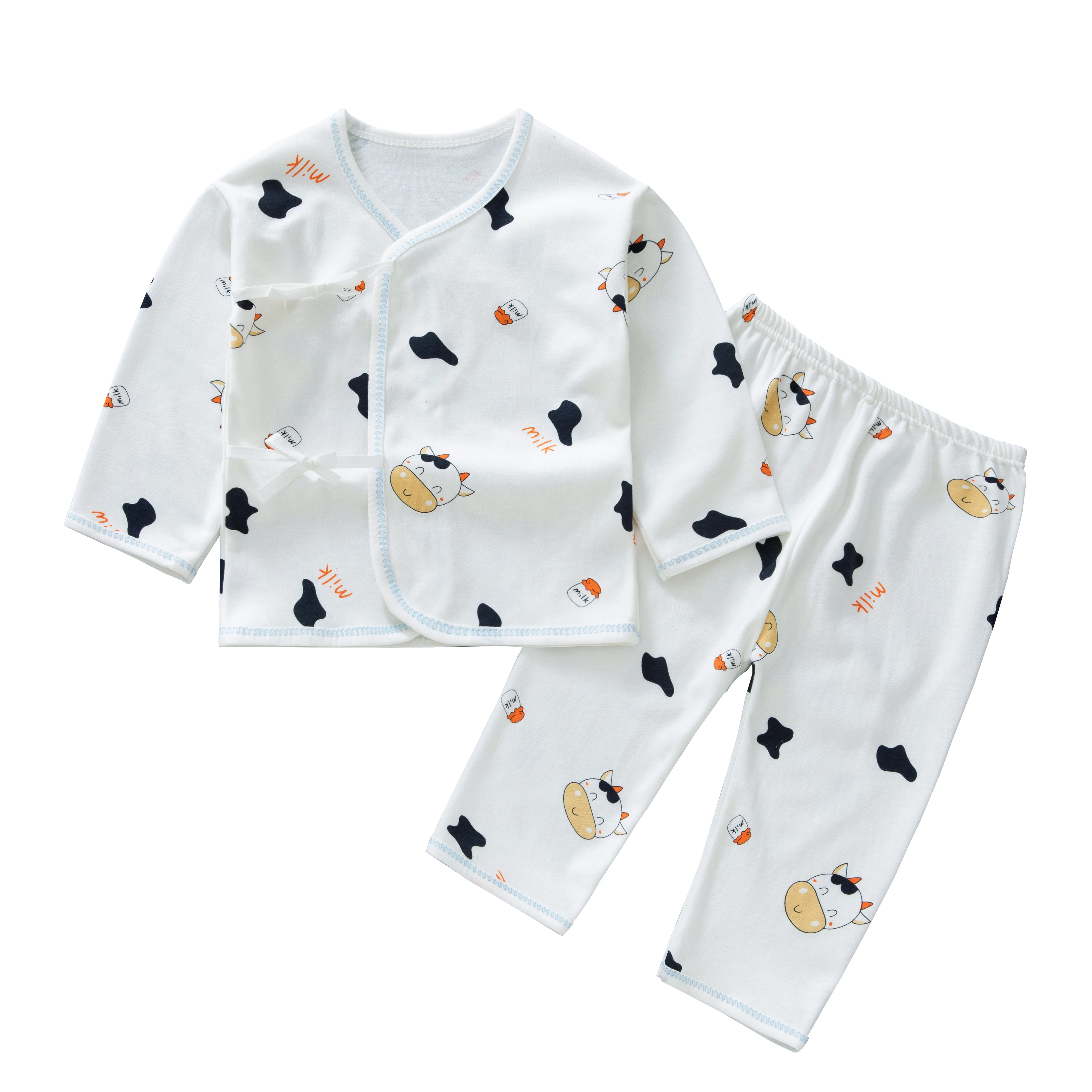 Everystey 2PCS/set Newborn Clothes Organic Cotton Newborn Baby Clothes Wholesale Baby Clothing