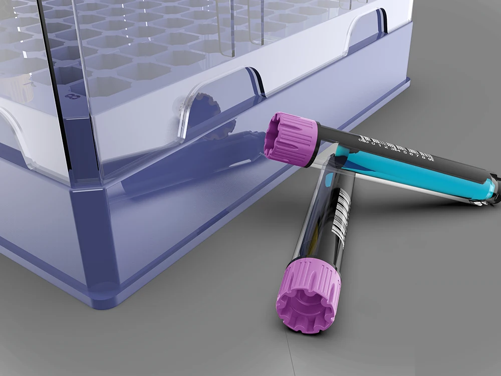 USP VI Polypropylene DNase and DNA free Cryogenic Tubes Cryotube For Lab Use