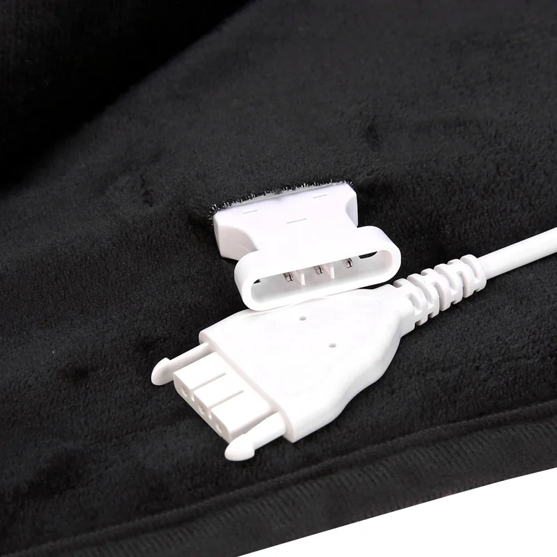 Mia&coco Flannel Electric Heated Blanket Throw Warm Wearable  for Winter 160 x 130cm