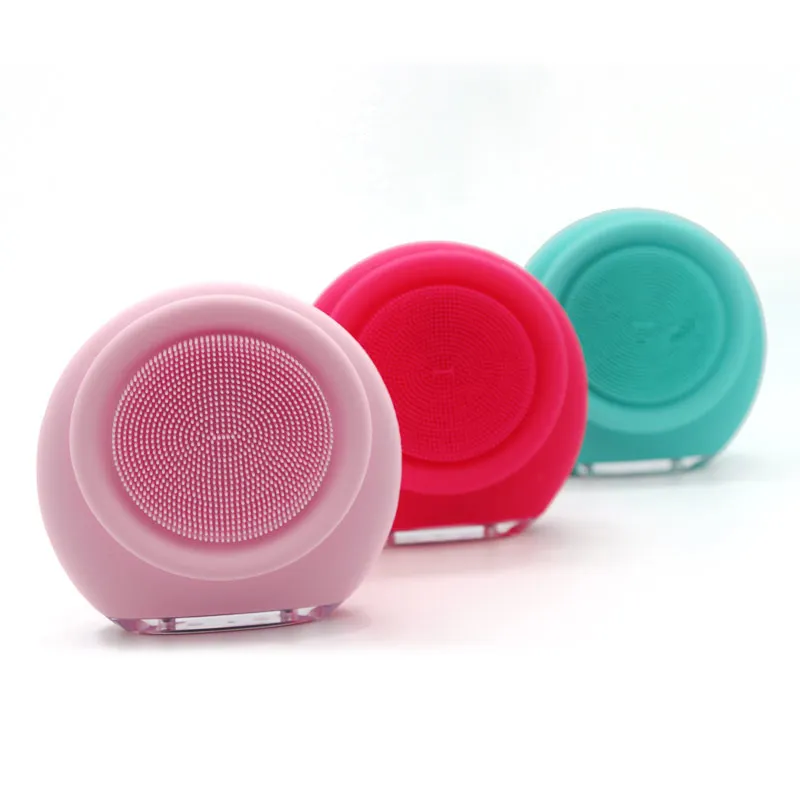 Silicone Face Brush/N Usb Recharge Face Cleansing Brush Electric Electric Cleansing Vibration Brush Face Cleaner