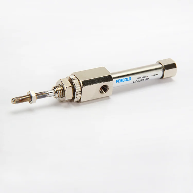 
CDJ2B Series Single and double acting Micro air Cylinder for compressed gas 