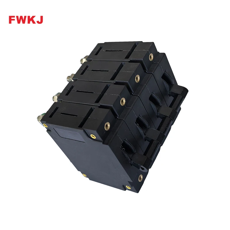 High quality 1P Push-pull Bolt Type Electrical Overload Circuit Breaker Equipment Protection Circuit Breaker FWKJ manufacturer
