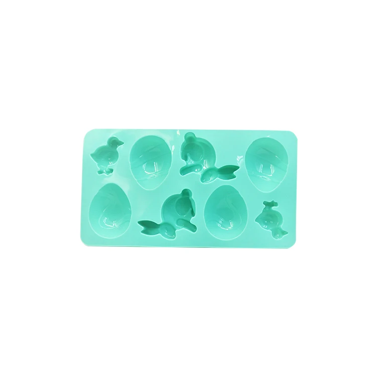 100% силиконовая форма для шоколада в виде пасхальных яиц, высокого качества