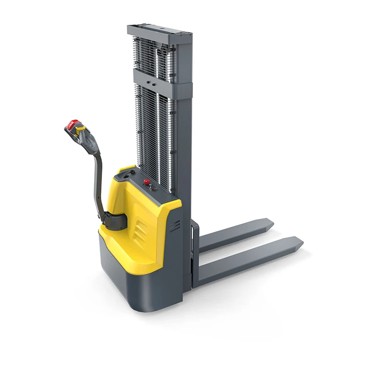 Шилин 1000 кг 2200lbs 1,6 м супер легкий полный Электрический иди и болтай Walkie укладчика для низкого уровня для штабелирования